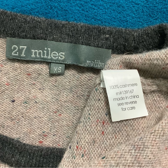 27 Miles Malibu Cashmere Skull Sweater - Picture 9 of 10